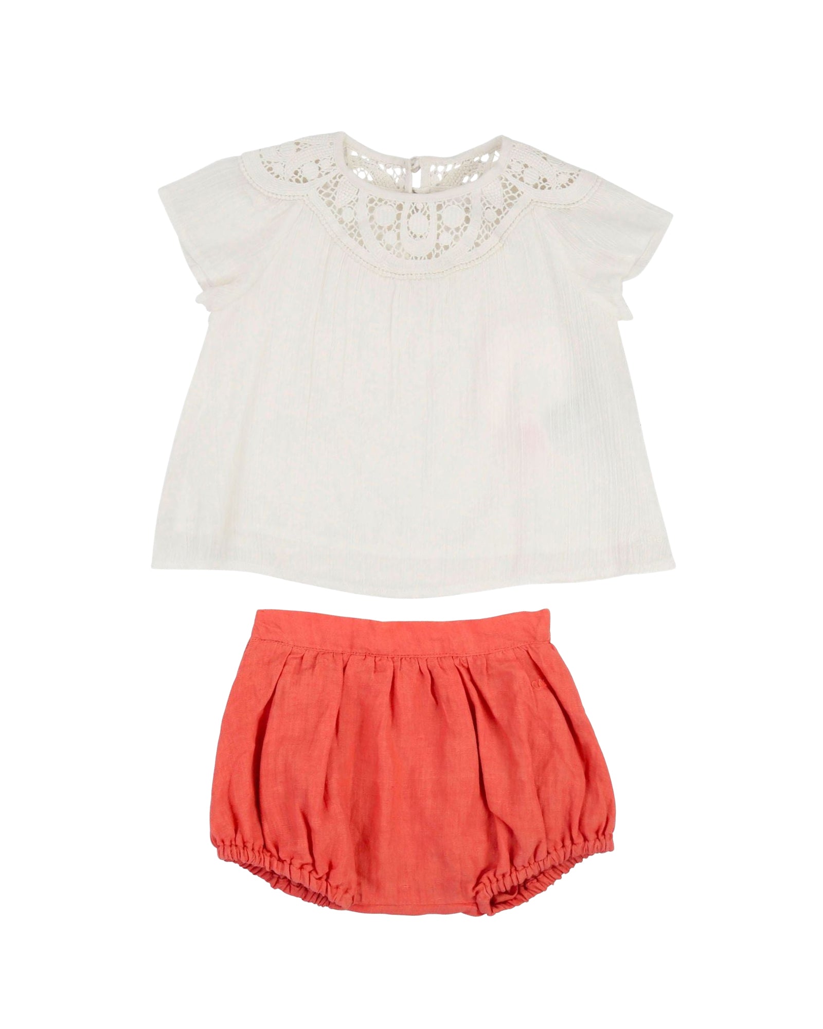 Ensemble blouse et short - Terre d'Andalousie