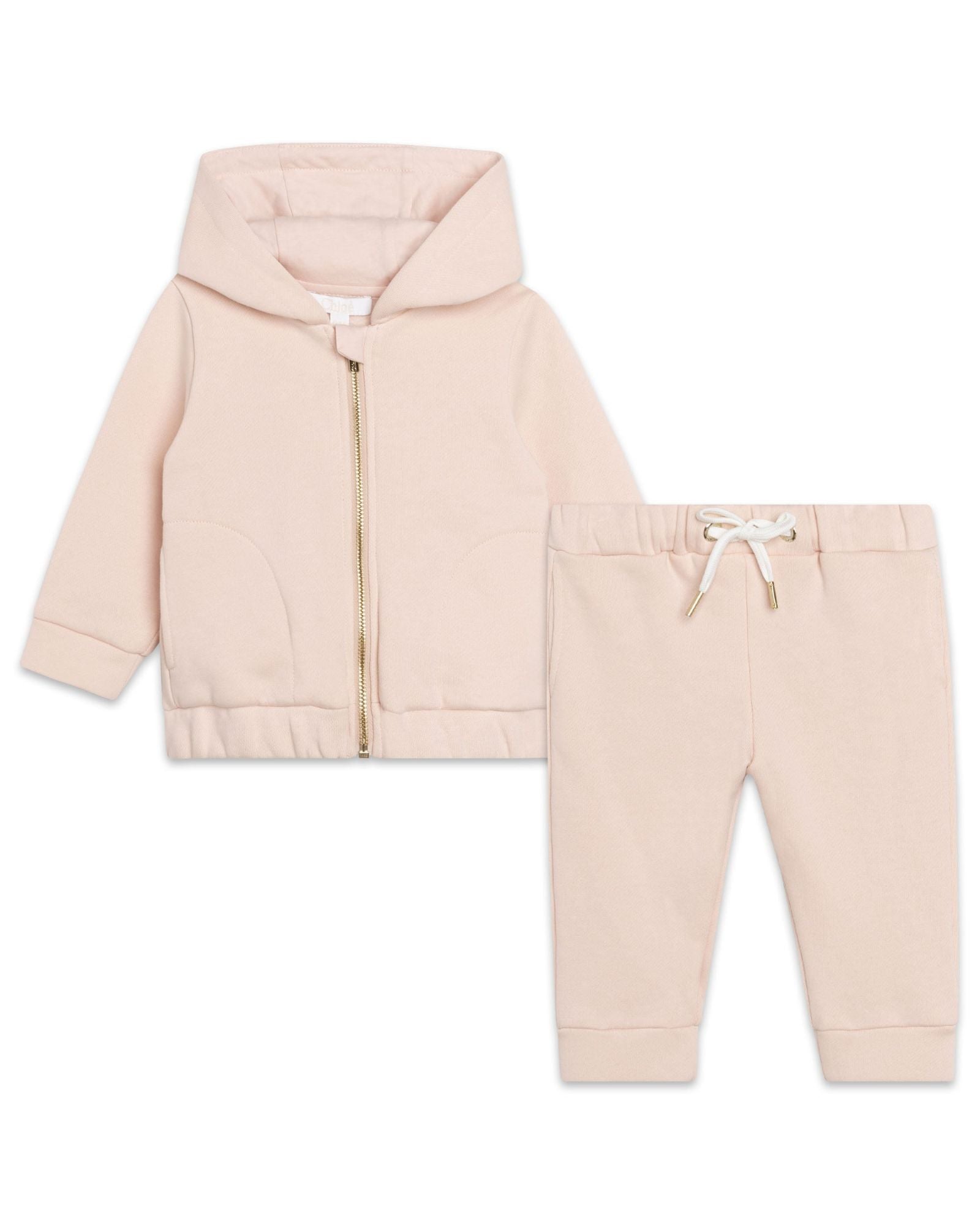 Ensemble de jogging en molleton - Bois de Rose
