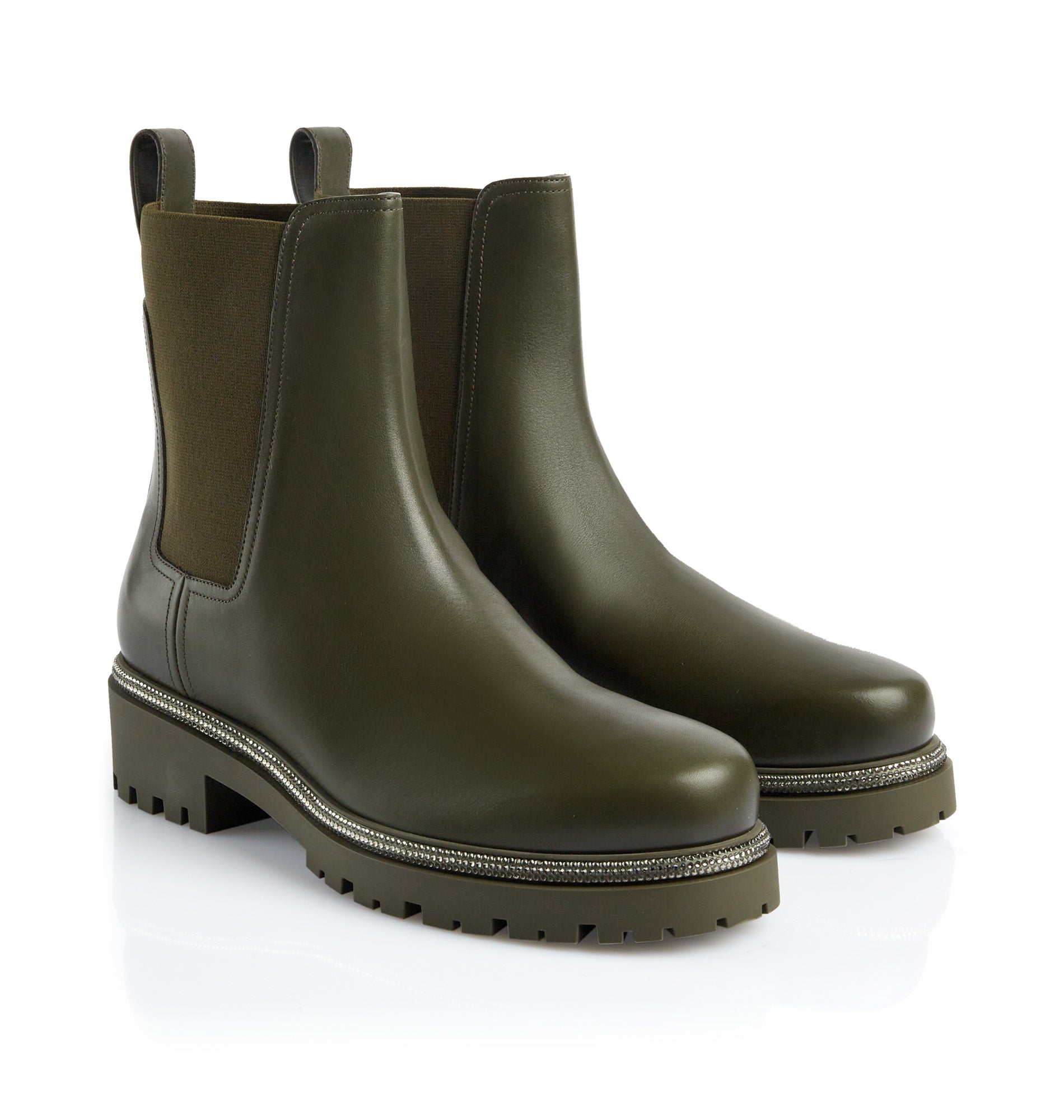 Bottes Bika en cuir - Vert
