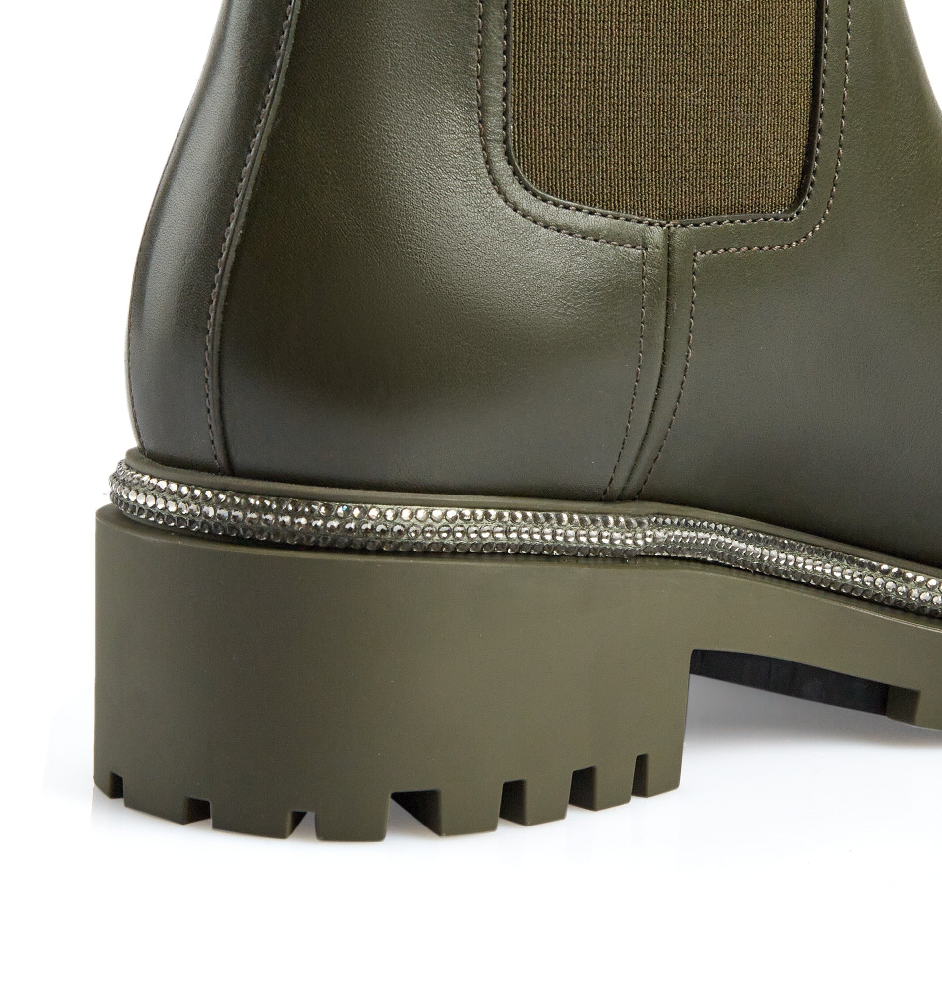 Bottes Bika en cuir - Vert