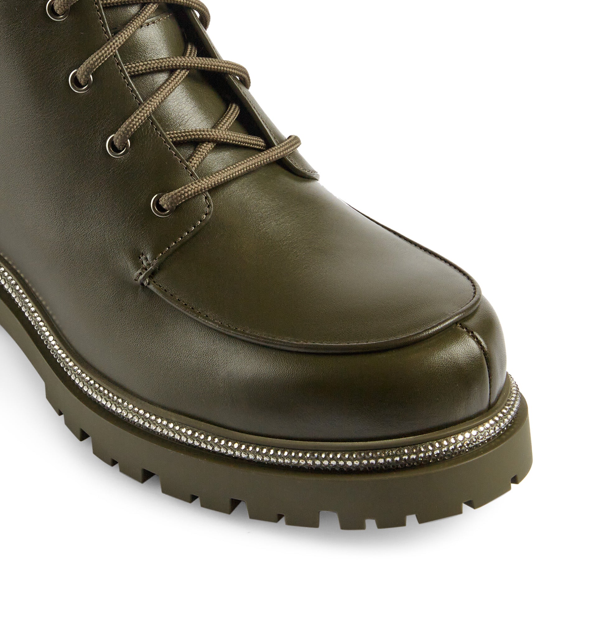 Bottes Biker Bika en cuir - Vert