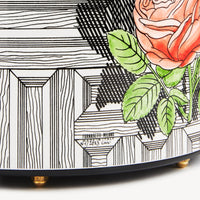 Musciarabia con rose wastepaper basket - Colour