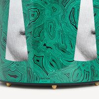 Serratura su wastepaper basket - Green