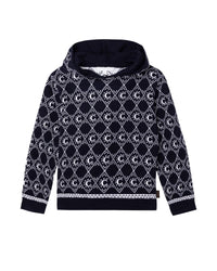 Cotton hoody - Admiral Blue
