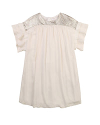 Robe de cérémonie en crêpe - Dore