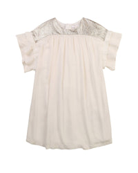 Robe de cérémonie en crêpe - Doré