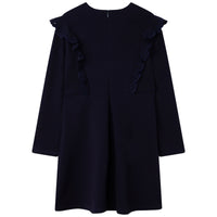 Robe en milano - Bleu Amiral
