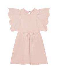 Robe en coton gratté - Bois de Rose