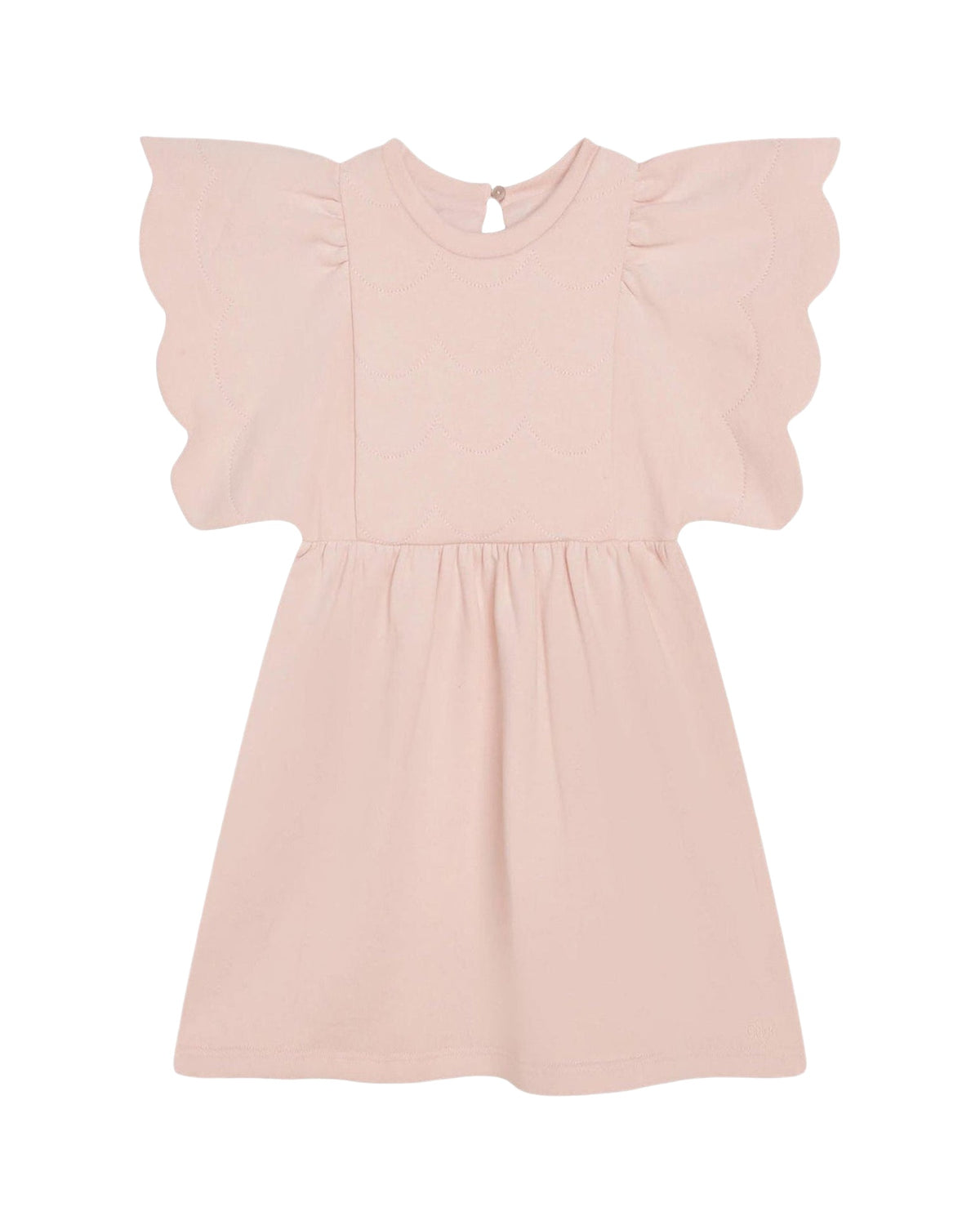Robe en coton gratté - Bois de Rose