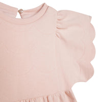 Robe en coton gratté - Bois de Rose