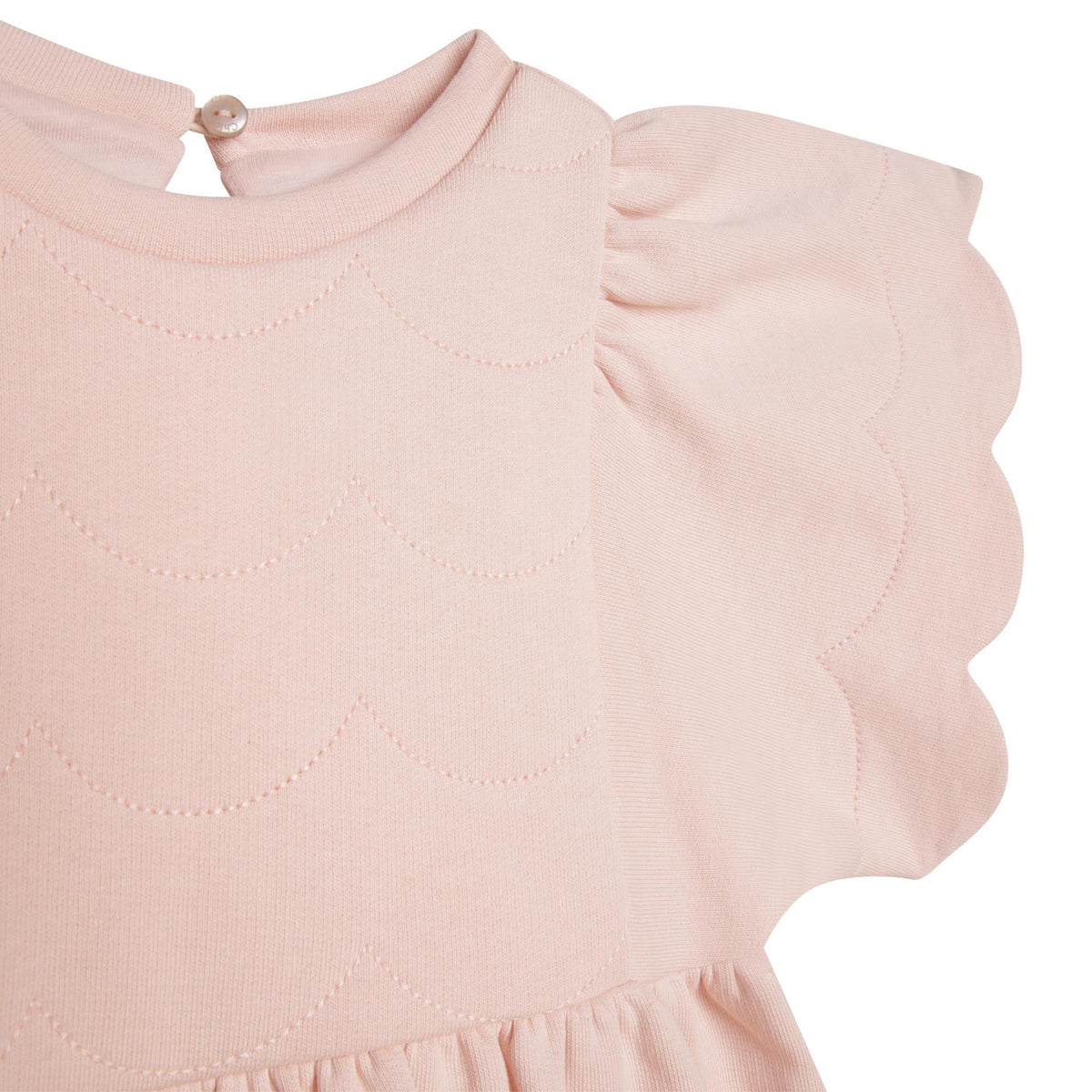 Robe en coton gratté - Bois de Rose