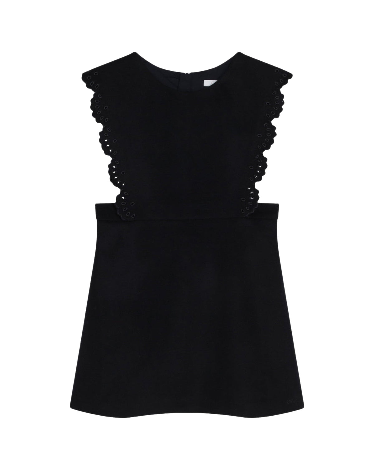 Robe sans manches en laine - Bleu Amiral