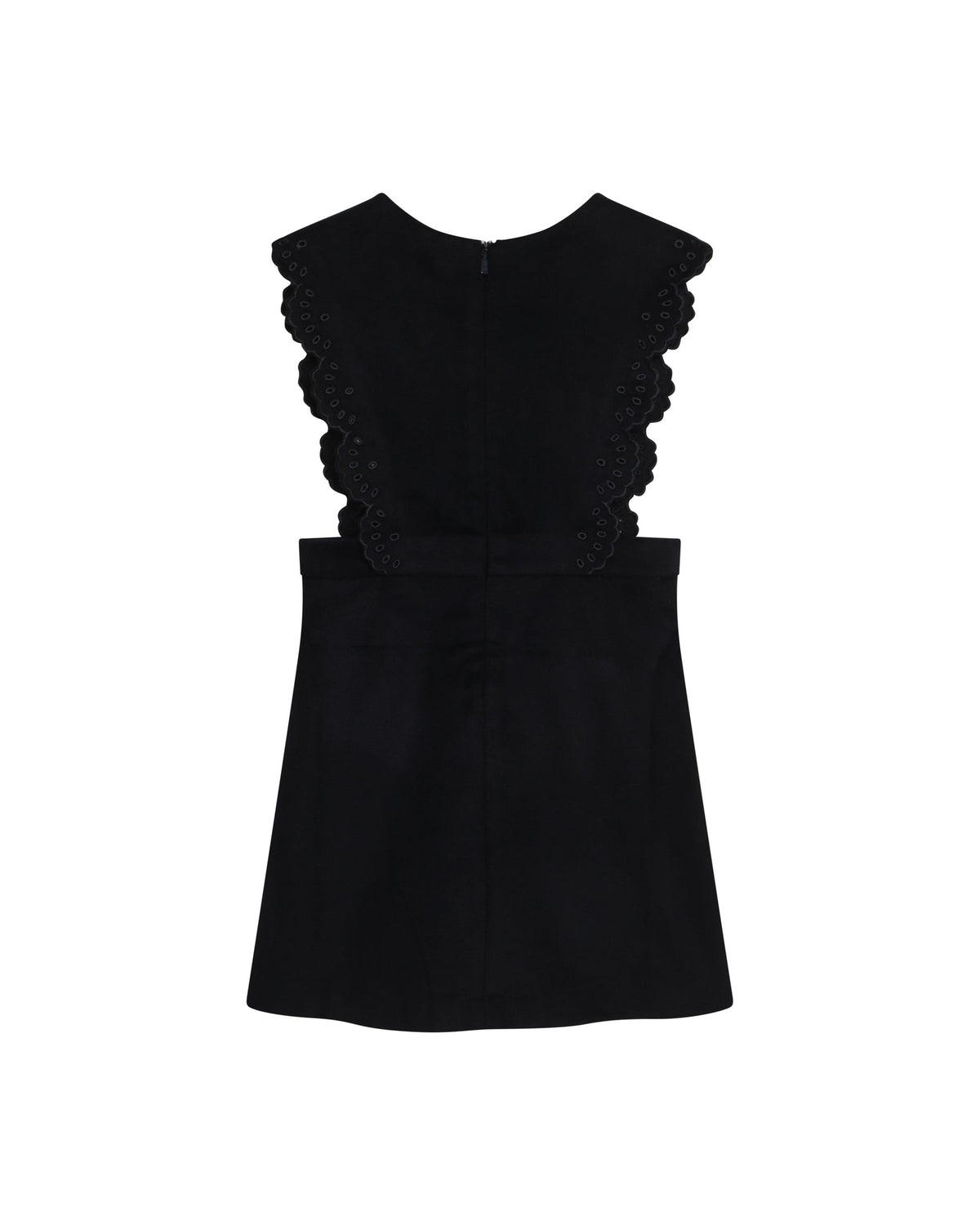 Robe sans manches en laine - Bleu Amiral