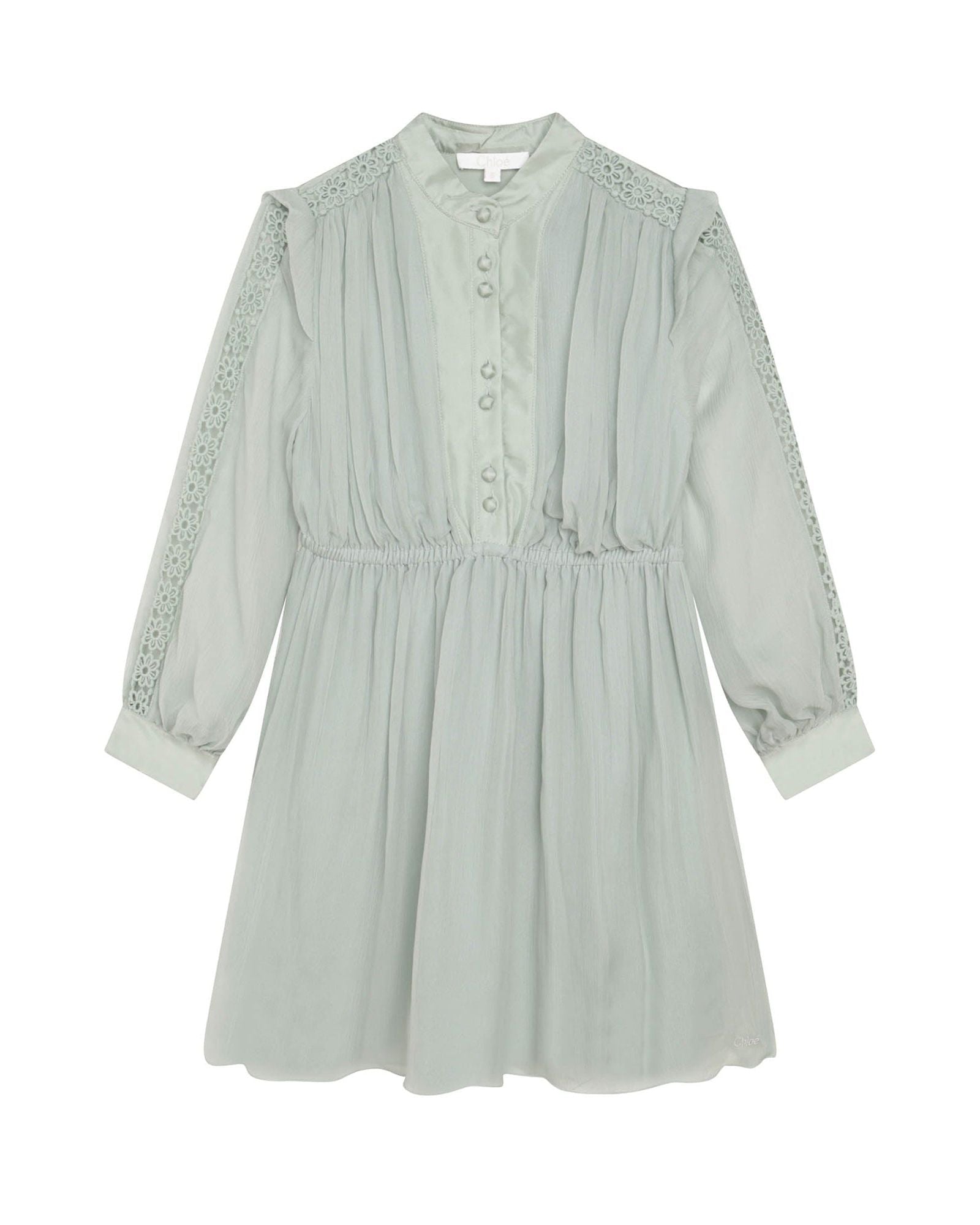 Silk formal dress - Jade