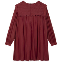 Robe de cérémonie en crêpe de soie - Begonia