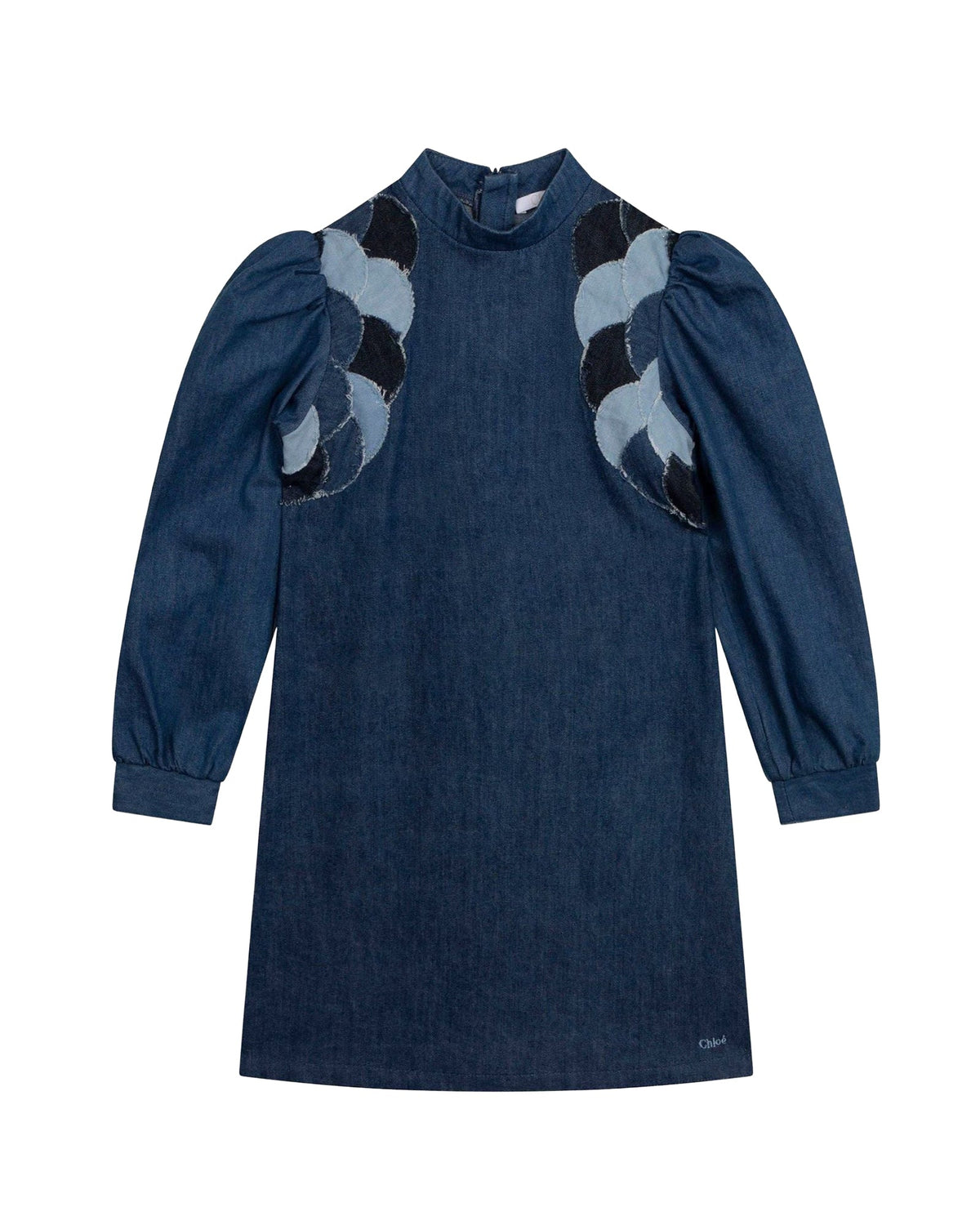 Robe en denim girl - Denim Blue