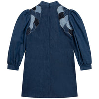 Robe en denim girl - Denim Blue