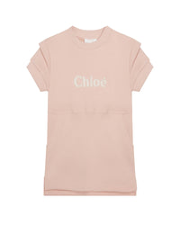 Robe à manches courtes - Bois de Rose