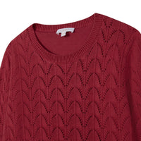 Robe en tricot à coquilles iconiques - Begonia