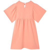 Robe détails fleurs - Light Peach