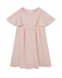 Robe Chloé en coton girl - Bois de Rose