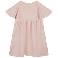 Robe en coton - Bois de rose