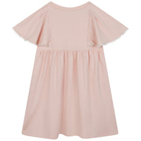 Robe Chloé en coton girl - Bois de Rose