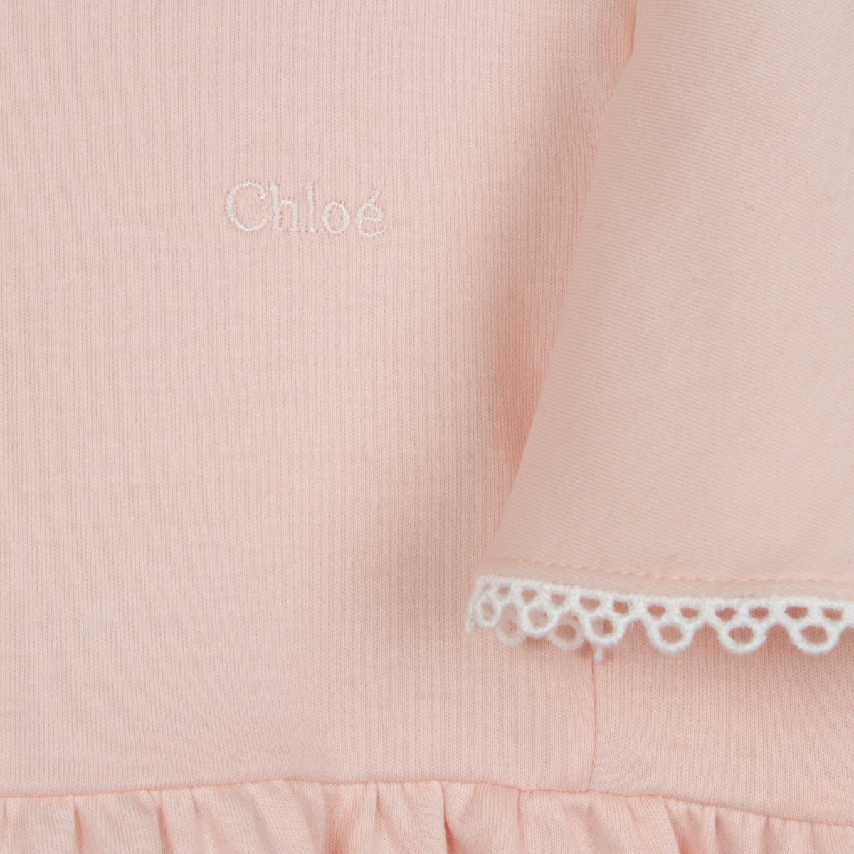 Robe Chloé en coton girl - Bois de Rose