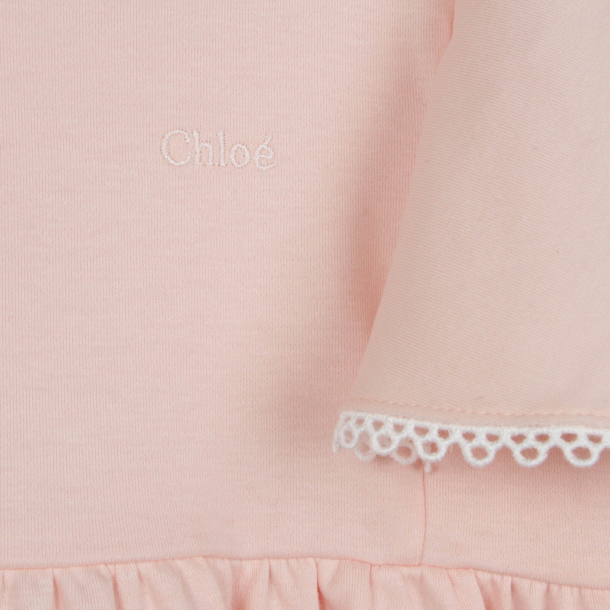 Robe en coton - Bois de rose