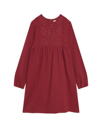 Robe avec broderie en coton - Grenade