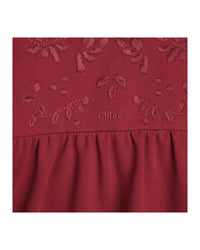 Robe avec broderie en coton - Grenade