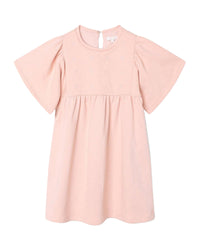 Robe avec broderie en coton - Bois de Rose