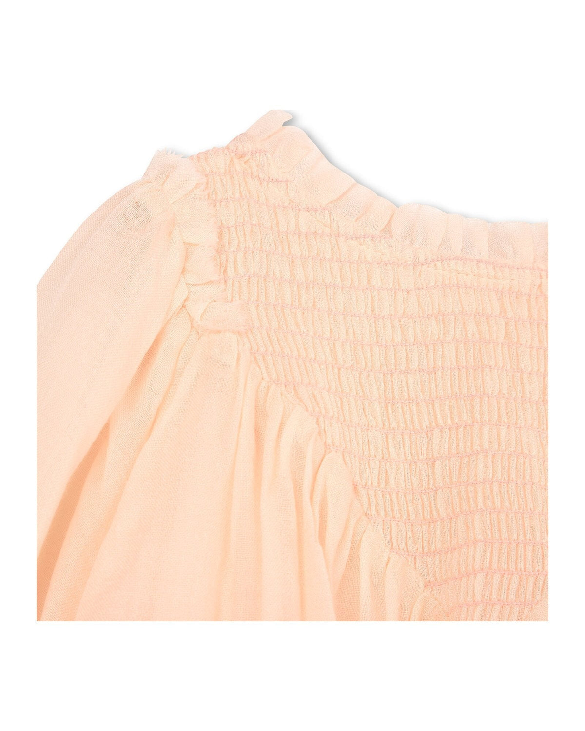 Robe de cérémonie en laine - Bois de Rose