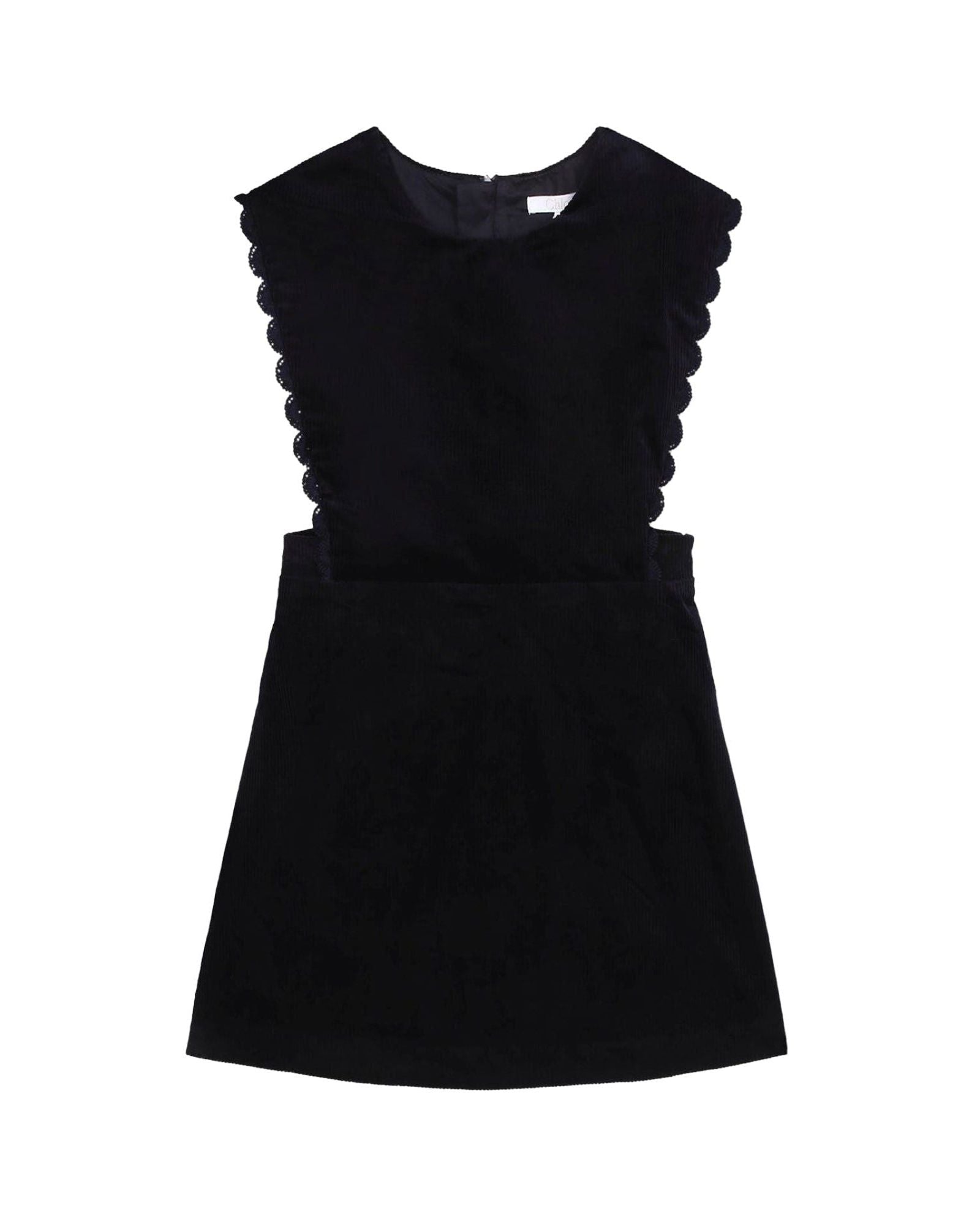 Robe sans manches en coton - Bleu Amiral