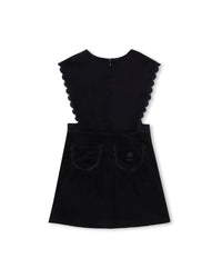 Robe sans manches en coton - Bleu Amiral