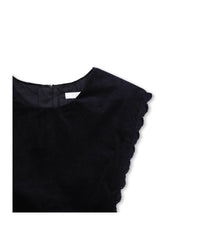 Robe sans manches en coton - Bleu Amiral