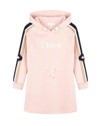 Cotton hooded dress - Bois de Rose