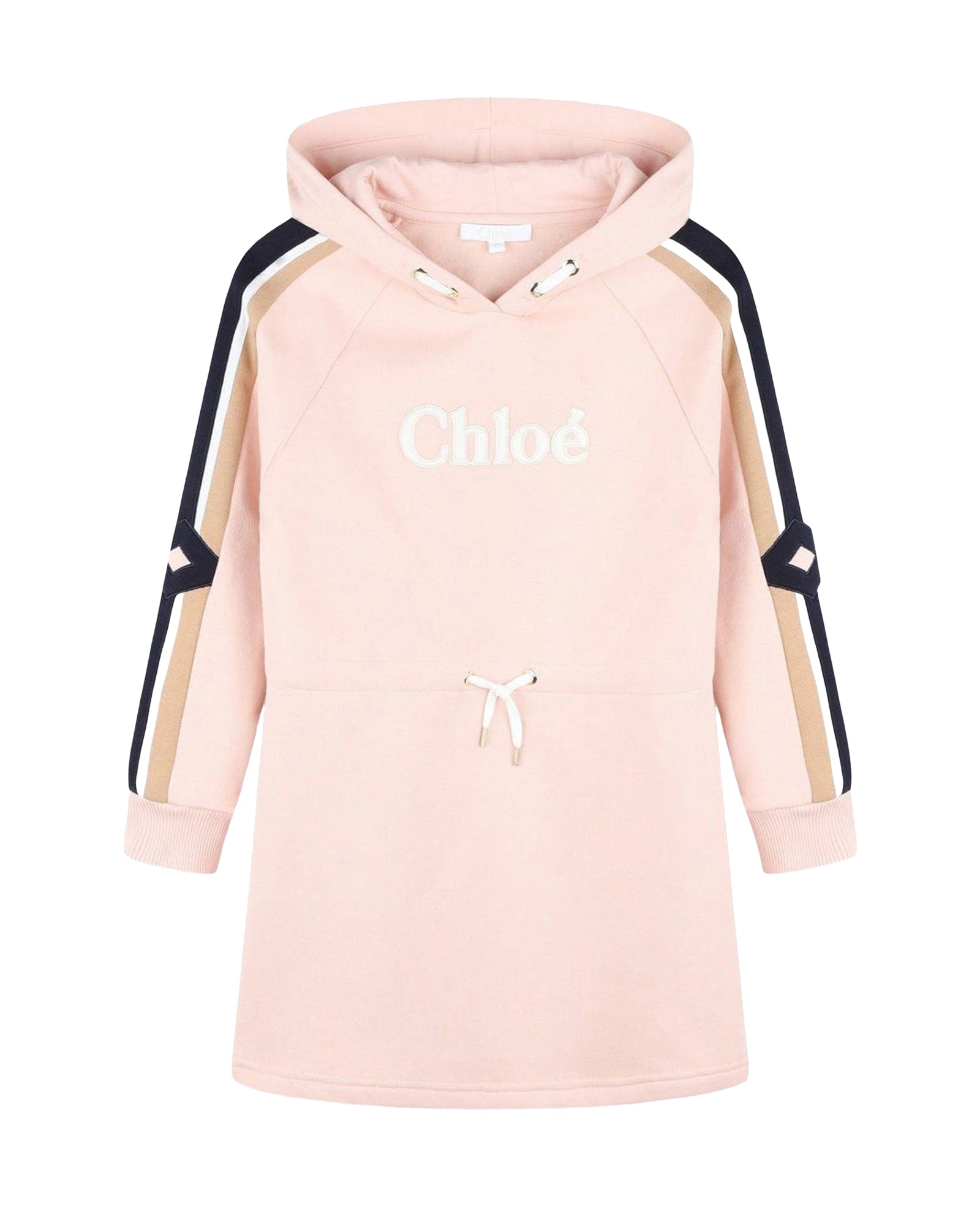 Cotton hooded dress - Bois de Rose