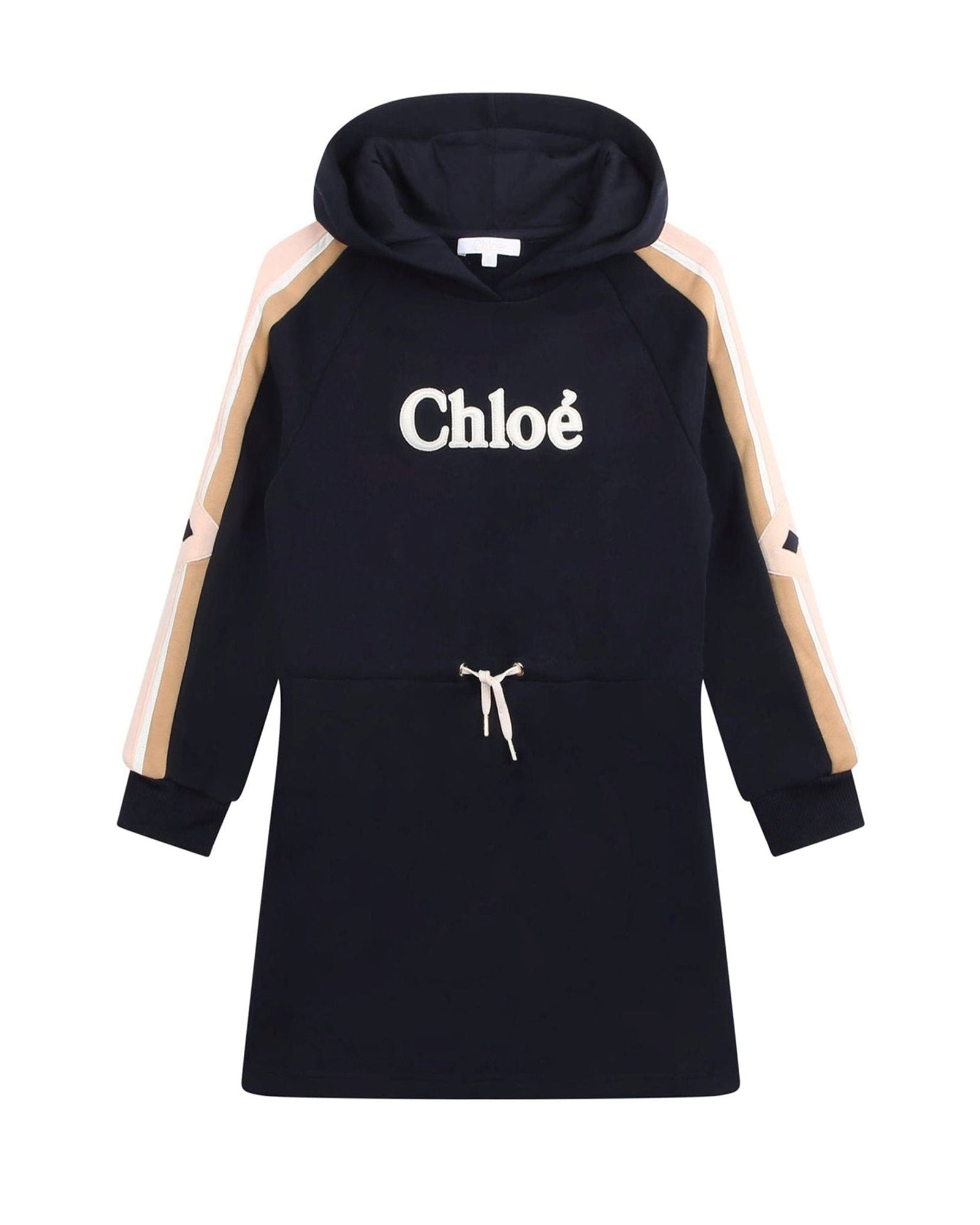 Robe à capuche en coton - Bleu amiral