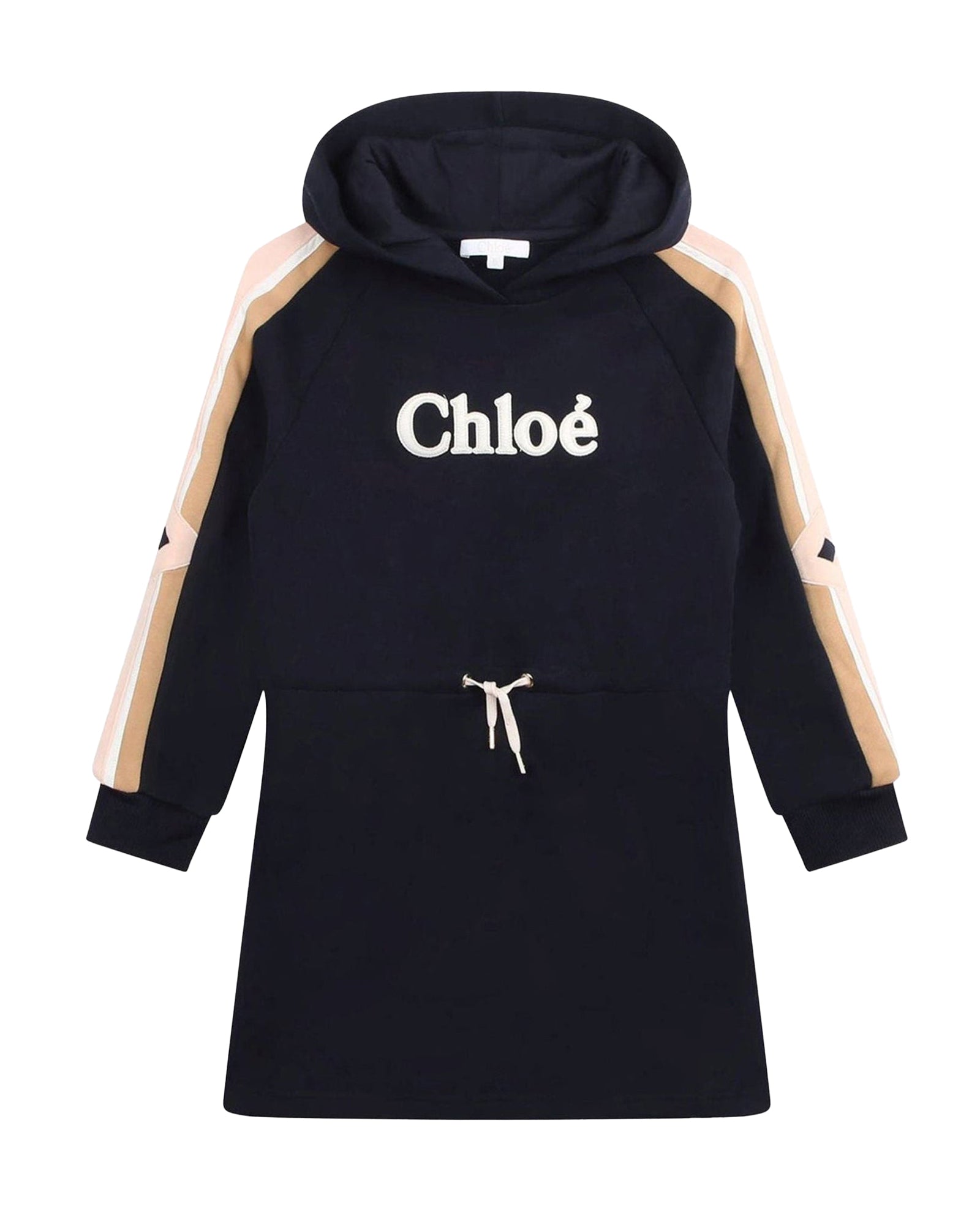 Robe à capuche en coton - Bleu Amiral