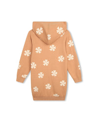 Robe pull à capuche en coton - Petit Beurre