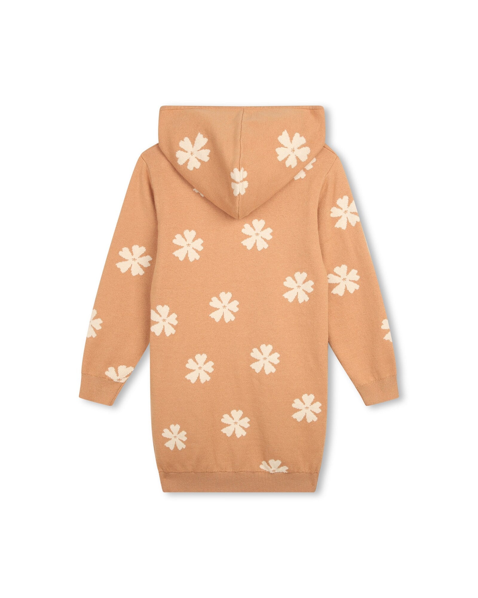 Robe pull à capuche en coton - Petit Beurre