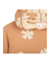 Robe pull à capuche en coton - Petit Beurre