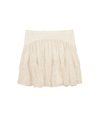 Jupe en crépon de soie - Off White