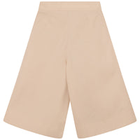 Jupe culotte façon portefeuille - Beige Clair