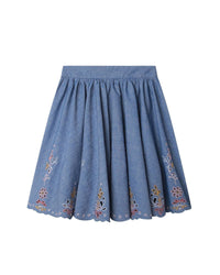 Jupe en chambray - Chambray
