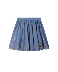 Jupe en chambray - Chambray