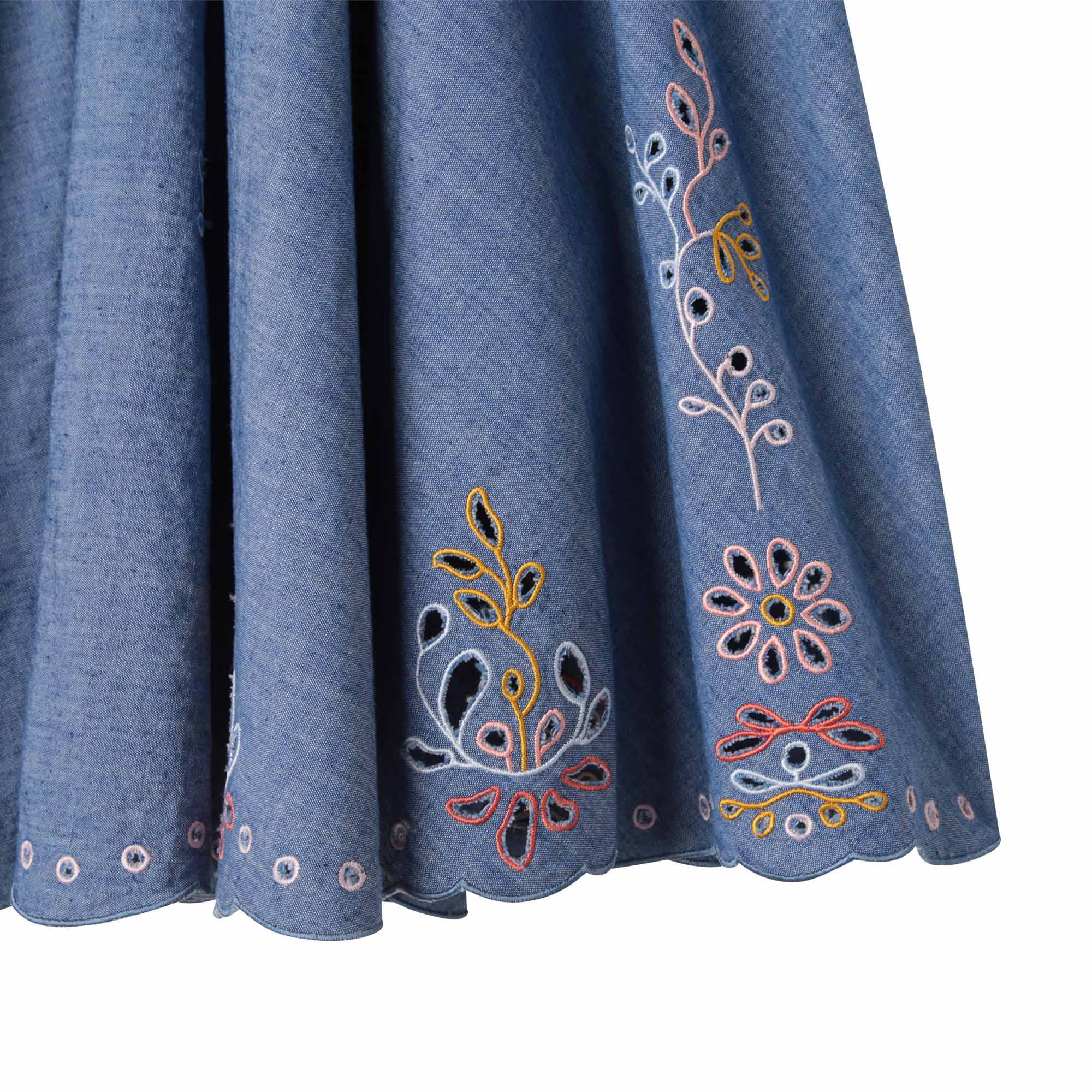 Jupe en chambray - Chambray