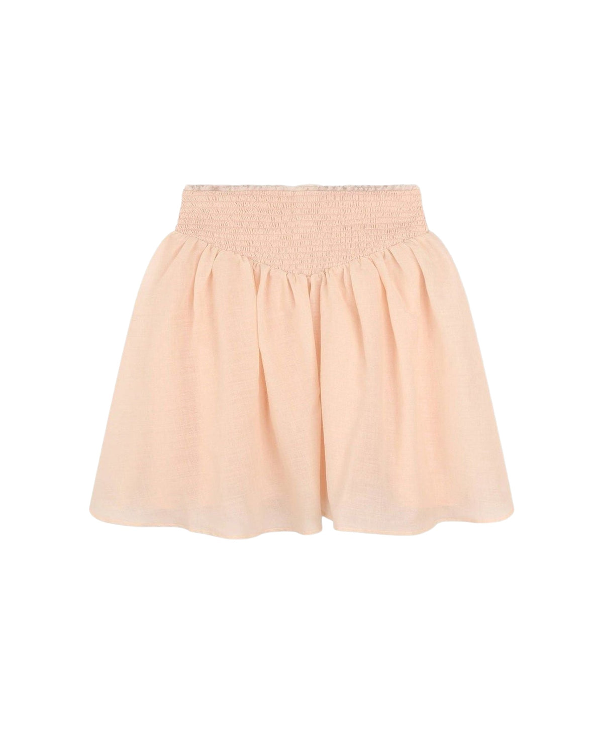 Jupe mi-longue en laine - Bois de Rose