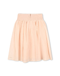 Jupe mi-longue en laine - Bois de Rose